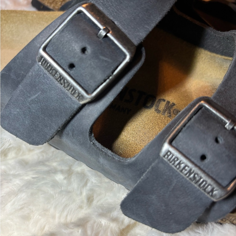 BIRKENSTOCK Arizona Blue Sandals - Picture 12 of 12